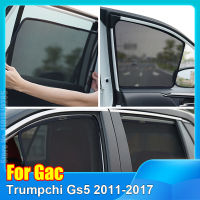 สำหรับ Gac Trumpchi Gs5 2011-2017 Magnetic รถหน้าต่าง SunShade Shield ด้านหน้ากระจกด้านหลังผ้าม่าน Sun Shade Visor