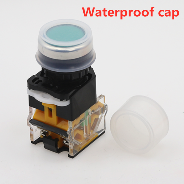 On-off Momentary/latching Push Button Switch 22mm 4 Screws Circular ...
