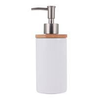 400Ml Ceramic Soap Dispenser, Nordic Style, Lotion Dispenser Soap Dispenser for Kitchen and Bathroom