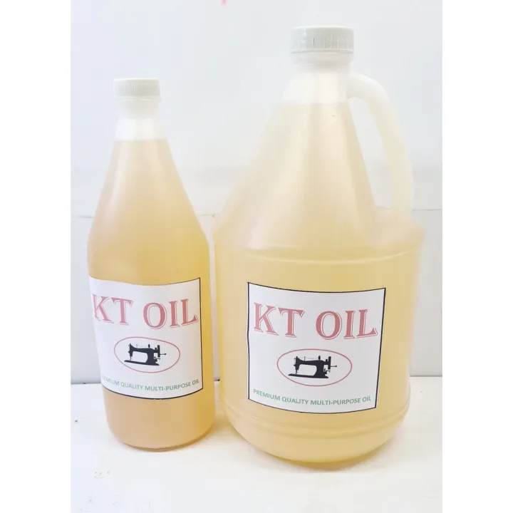 KT Sewing Machine Oil 1 Gallon and 1Liter Lazada PH