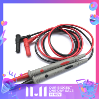 ?【Lowest price】LANG 1คู่ Universal Probe Test นำ Pin สำหรับมัลติมิเตอร์ดิจิตอลเข็มปลายมิเตอร์เครื่องทดสอบ Multi Meter LED Probe Wire PEN CABLE 20A