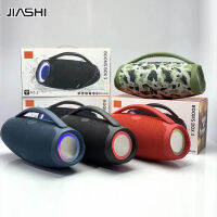 JIASHI เทพแห่งสงครามซับวูฟเฟอร์ลำโพงบลูทูธพกพาได้ RGB กลางแจ้งสแควร์การ์ดเต้นรำบ้านลำโพงตั้งโต๊ะคาราโอเกะ