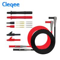 【✴COD✴】 CLLLL SHOP Cleqee P1300b 3 In 1มัลติมิเตอร์สายเคเบิลทดสอบเปลี่ยนได้ Probe Multimeter ปลั๊ก4มม. กล้วยชุดตะกั่วทดสอบตัวหนีบปากจระเข้แท่งทดสอบ