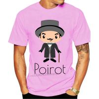 New Hercule Poirot Agatha Christie T shirt hercule poirot mystery books literature literary