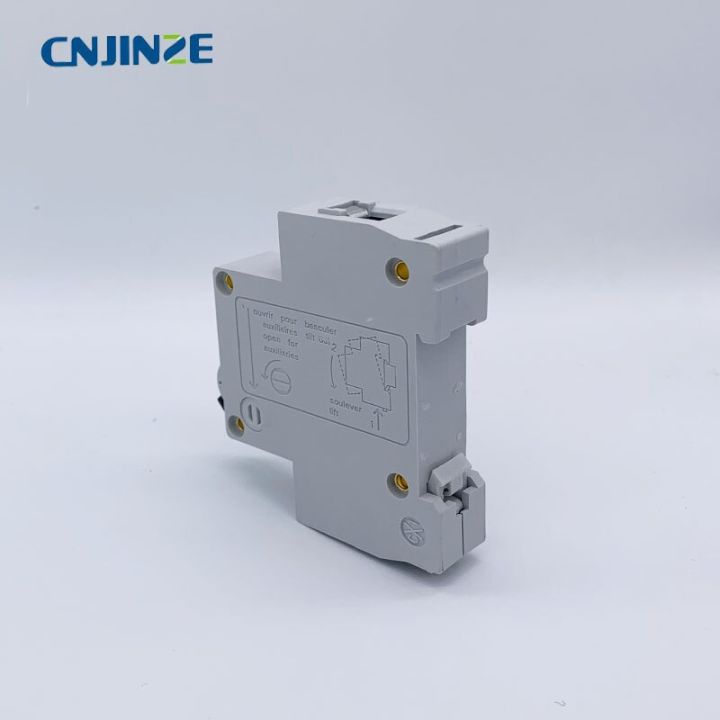 cnjinze-circuit-breaker-แรงดันต่ำ-miniature-air-breaker-1เสาสีม่วงสีดำ-handle-miniature-circuit-breaker-25a