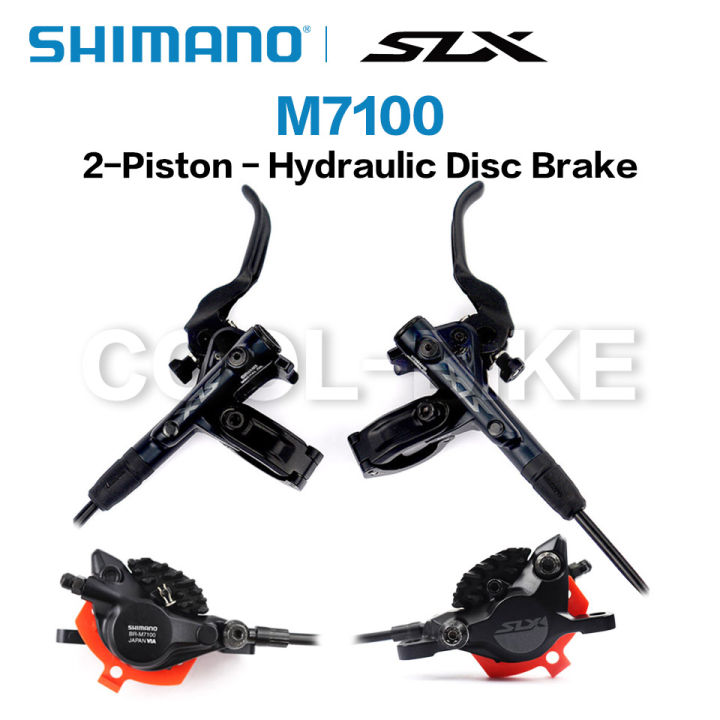 shimano-slx-m7100-2ลูกสูบ-m7120-4ลูกสูบไฮดรอลิดิสก์เบรกชุดสำหรับจักรยานเสือภูเขา-mtb-เบรก800900มิลลิเมตร15001600มิลลิเมตร