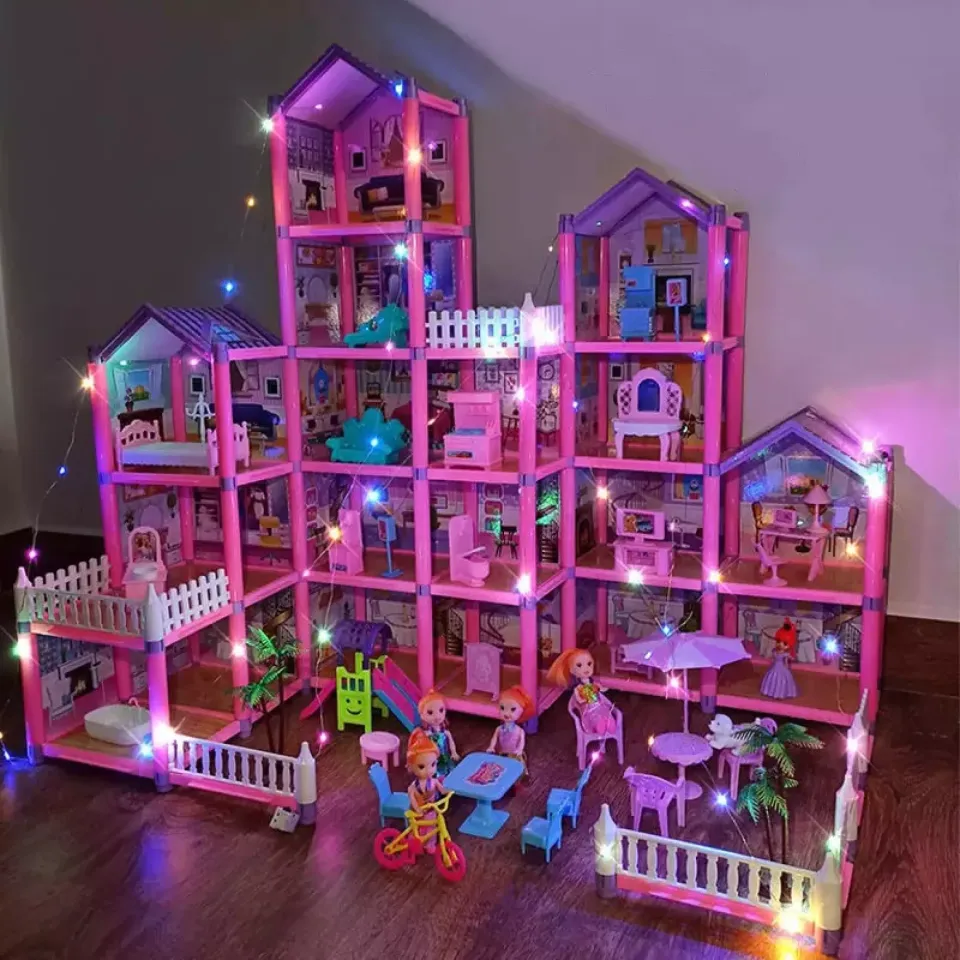 barbie doll big house set