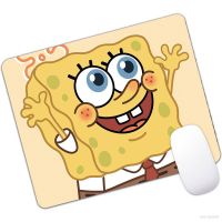 YB3 SpongeBob SquarePants Patrick Star Mouse pad Cartoon Cute mini office supplies anti-skid table mat personality BY3