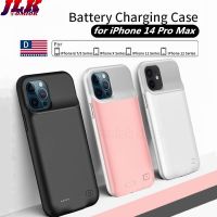 [JLK] 4700~6000mAh Battery Charger Phone Case for iPhone 15 Pro Max SE 7/8/14 Plus 12 13 Pro XS XR MAX 14 PROMAX Extenal Batteries Cover 14 Pro Power bank Charging Case