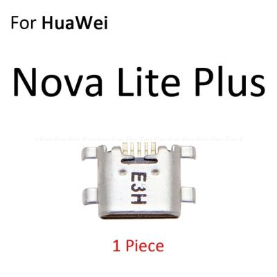 พอร์ตปลั๊กแท่นชาร์จสายเชื่อมต่อสัญญาณ Usb สำหรับ2i Huawei Nova 2s 2 Lite Plus Young ซ็อกเก็ตชาร์จ Micoro Type-C