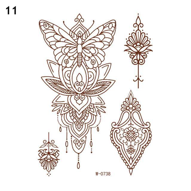 red-brown-henna-temporary-tattoos-women-henna-sticker-for-hand-fake-tatoo-womens-body-protection-tattoo-boho-design-wholesale