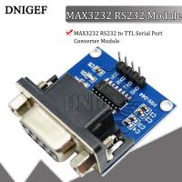 MAX3232 RS232 ถึง TTL โมดูลแปลงพอร์ตอนุกรมหญิงขั้วต่อ DB9 MAX232 บอร์ดกระพริบ