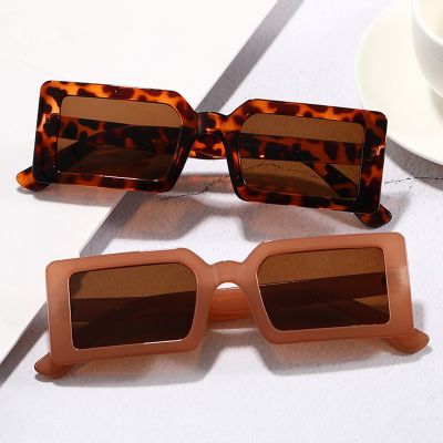 【CW】☊✠  Shades Sunglasses Woman Jelly Colors Small Frame Glasses Female Fashion Brand Designer Oculos De Sol