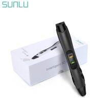 SUNLU ปากกา3D มายากล SL-300สีดำ,ปากกาวาดภาพ3มิติรองรับ PLA/ไส้ ABS 1.75มม. สำหรับงานฝีมือสร้างสรรค์และเป็นของขวัญ