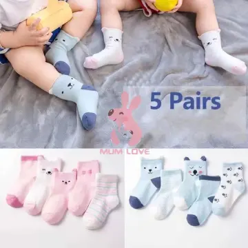 Soft Soled Toddler Cute Cartoon Fleece Boot Newborn Baby Socks