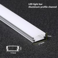 10-20PCS DHL 1m LED strip aluminum profile for 5050 5730 LED hard bar light led bar aluminum channel housing withcover end cover