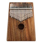 【YF】 Kalimba 17 Keys Marimba African Thumb Mbira Percussion Music Instruments Acacia Koa Wood