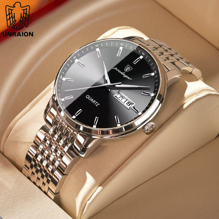 UNRAION New Men's Watch Trend Fashion Quartz Wristwatch Waterproof ...