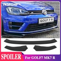 ตัวกระจายกันชนสปอยเลอร์ MK7 GOLF7ตัว R วัสดุ ABS ด้านหน้าชุดทาริมฝีปาก3ขั้นตอนสำหรับโฟล์คสวาเกน