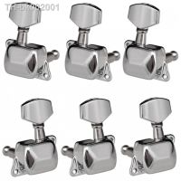 ☍❦ 6 PCS Guitar String Tuning Pegs Tuner Semi-closed Tuner Machine Heads for Electric Guitar Folk Acoustic Guitar Tuning Pegs 3L 3R