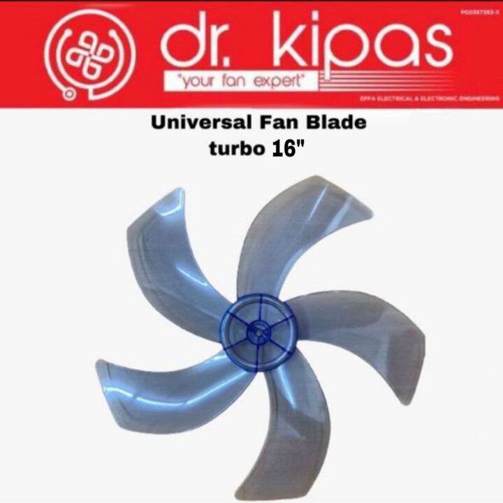 Universal Fan Blade Turbo 16" ( 5 Blade ) Lazada
