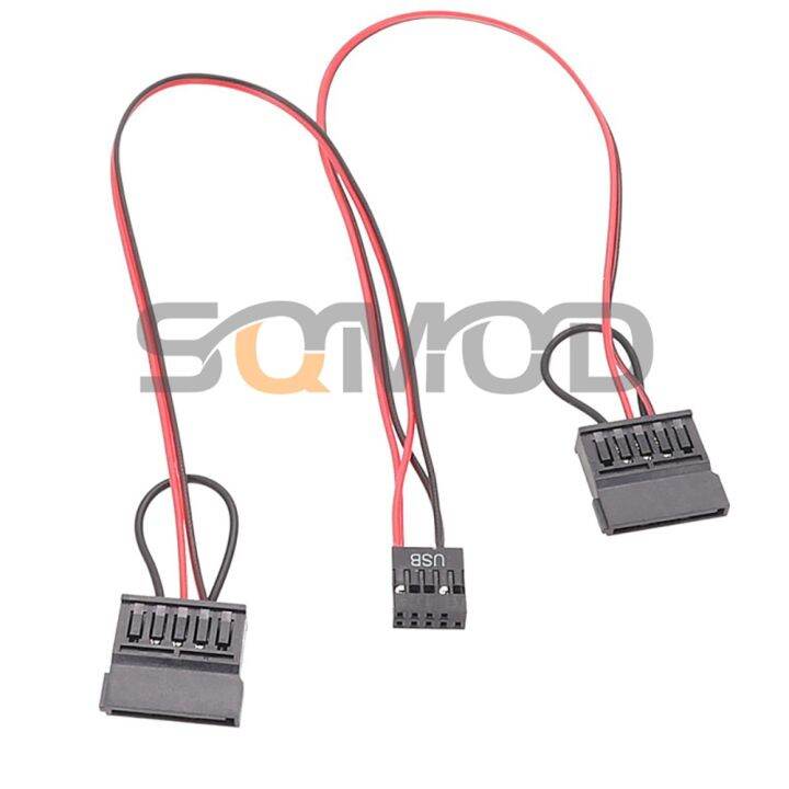 USB to SATA adapter power cable for ITX motherboard usb 9pin to 2.5inch