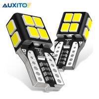 AUXITO 2Pcs W5W T10หลอดไฟ Led 2835 Smd 194 168 Canbus โดมตกแต่งภายในรถยนต์อ่านกระจก Trunk แผ่นเรืองแสง6000K 12V