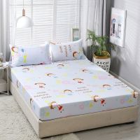 Flamingo fitted bedsheet polyester cadar single fitted single queen fitted sheet