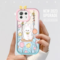 Xiaomi Mi เคสใส่โทรศัพท์11 Lite Mi 11 Lite 5G Mi 11 Lite 5G NE 11 Lite 5G NE 11 Lite 5G การ์ตูนกระต่ายน่ารักเลนส์โทรศัพท์มอนสเตอร์เคสนิ่มฝาครอบป้องกันกันกระแทกเคสใส่โทรศัพท์เคสโทรศัพท์มือถือ