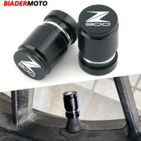 รถจักรยานยนต์อลูมิเนียมคุณภาพสูงอุปกรณ์เสริมยางวาล์ว Air Port Stem Cover Caps สำหรับ Kawasaki Z900 Z900RS Z 900 RS Fast Shipping