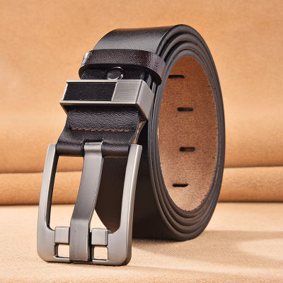 Big Large Plus Size 140 150 160 170cm Vintage Pin Buckle Men Belt High Quality Cow Genuine Leather Luxury Strap Male Belts Jeans