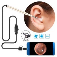 3 in 1 3.9mm Endoscope camera otoscope ear cleaning kit for medical toothpicks ear scope ear wax removal tool