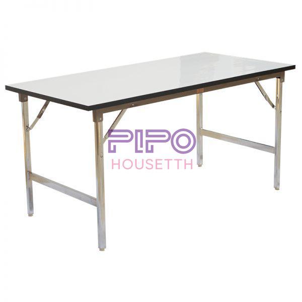 ถูกที่สุด-โต๊ะอเนกประสงค์-60x120-ซม-โต๊ะสำนักงาน-โต๊ะจัดปาร์ตี้-แข็งแรง-ทนทาน-สินค้าถูกและดี-pp99