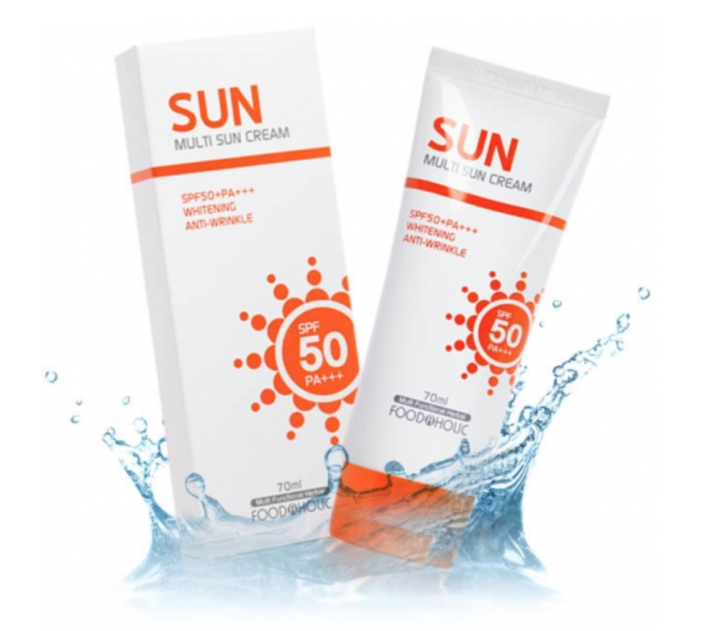 FOODAHOLIC Sunscreen Multi Sun Cream SPF 50+ PA +++ 70ML | Lazada PH