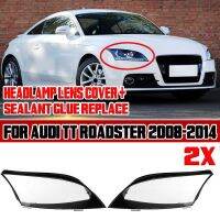 ไฟหน้ารถ2X เลนส์ไฟหน้าปกสำหรับ Audi TT Roadster 2008-2014ตกแต่งไฟหน้ารถ8J0941029AP AU2502213 8J0941030AP