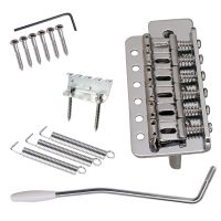 ；。‘【 Tooyful 6 String Flat Saddle Tremolo Bridge System Roller Saddle Bridge Tremolo Bar For FD ST Electric Guitar