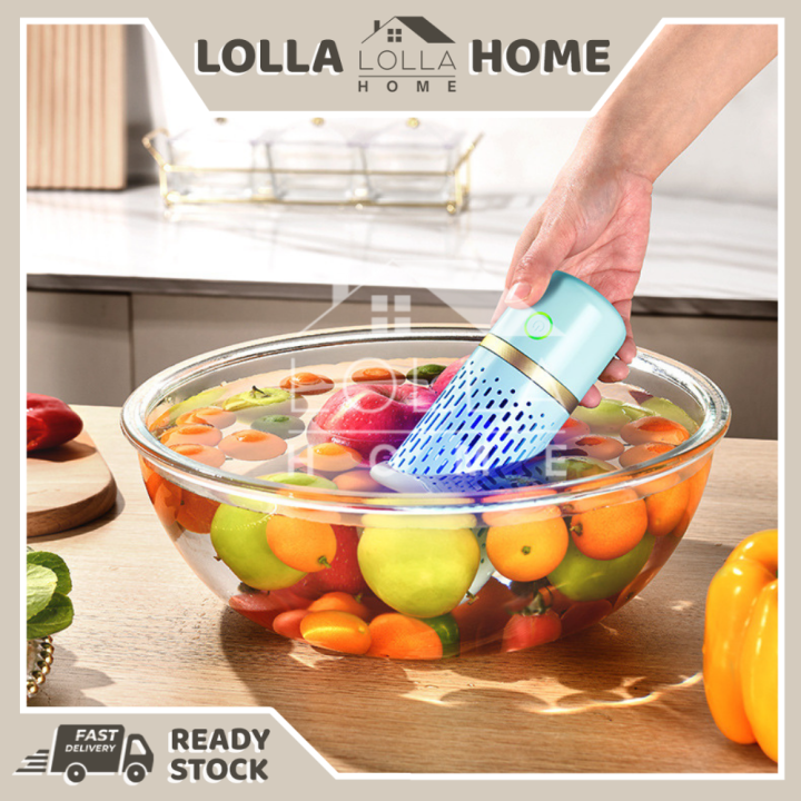 Portable Ultrasonic Washing Cleaner Capsule Fruit and Vegetable Washing