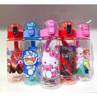 Cartoon Childrens Student Water Bottle New Leakproof Creative