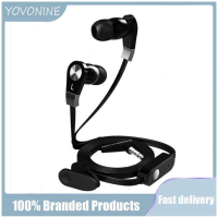 YOVONINE หูฟังแบบมีสาย100% ของแท้ JM02,หูฟังเอียร์บัด Hifi หูฟังเบสหูฟังสำหรับโทรศัพท์คุณภาพสูง