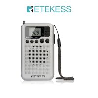 Retekess TR106 วิทยุ FM AM แบบพกพา พร้อมจอแสดงผล LCD