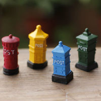 Vintage Postbox กล่องไปรษณีย์ Miniature Fairy Garden ตกแต่งบ้านบ้าน Mini Craft Micro ภูมิทัศน์ตกแต่งอุปกรณ์เสริม DIY-ogfhdsd