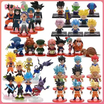 8pcs Dragon Ball Super Broly Vegeta Goku Super Saiyan God Piccolo Mini -  Best Minifigs