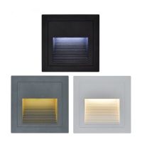 led wall lamp 5W IP65 LED Stair Light Step Light Recessed buried lamp indoor/ outdoor Waterproof Staircase Step lights AC85-265V Food Storage  Dispens