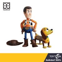 พร้อมส่ง+โค้ดส่วนลด Woody 2.0: Toy Story (Hybrid Metal Figuration) HMF067R By Herocross (ลิขสิทธิ์แท้ )