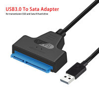 สายเคเบิล SATA เป็น USB 3.0สูงสุด6 Gbps 22พิน2.5นิ้วฮาร์ดดิสก์ไดรฟ์ HDD SSD ตัวเชื่อมต่ออะแดปเตอร์ Sata III A25 2.0