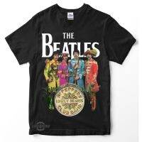 Hot sale The beatles BAND graphic Mens 100% Cotton Round Neck Short Sleeve T-Shirt  Adult clothes