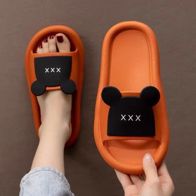 Slippers womens summer outdoor wear internet celebrity home slippers bathroom non-slip anti-slip slippers ins couple slippers for men