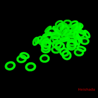 Heishada 10ชิ้นกลางแจ้งมัลติฟังก์ชั่นพื้นดินเล็บซิลิโคนเรืองแสงวงแหวนสำหรับตั้งแคมป์เต็นท์ผ้าม่านท้องฟ้า