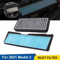 Air Intake Filter Inlet Air Vent Filter Activated Carbon Air Conditioning Intake Filter For 2021 Tesla Model 3