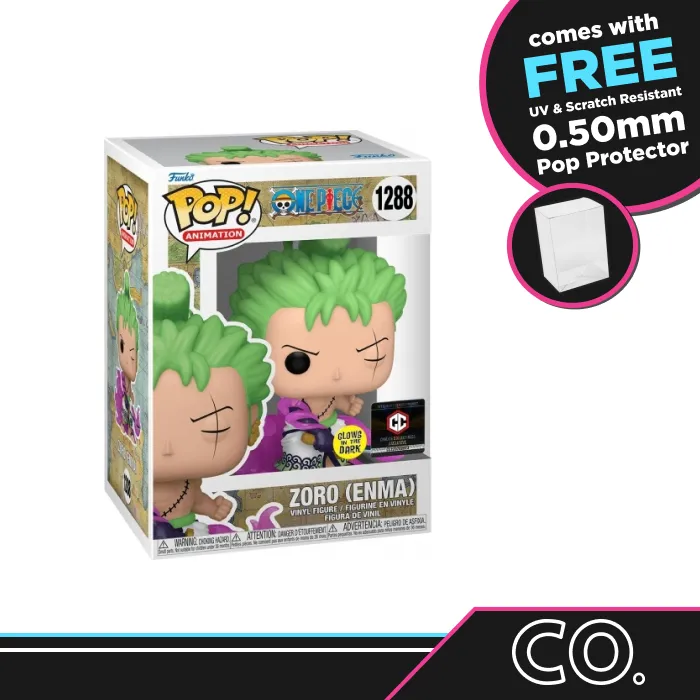 Funko POP! Zoro (Enma) One Piece GITD #1288 [Chalice Exclusive]